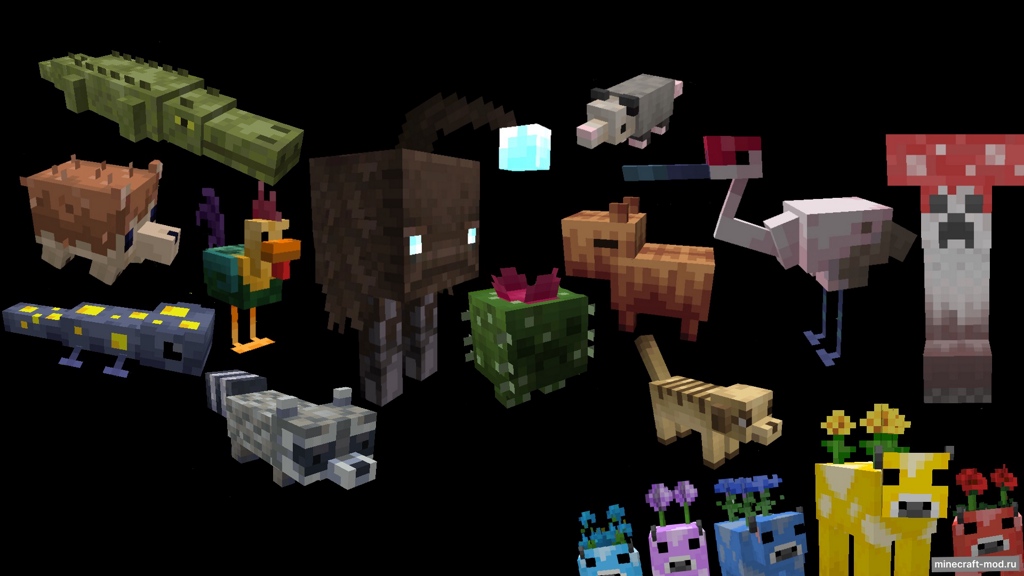 Мод Little More Creatures для Minecraft 1.17.1, 1.16.5