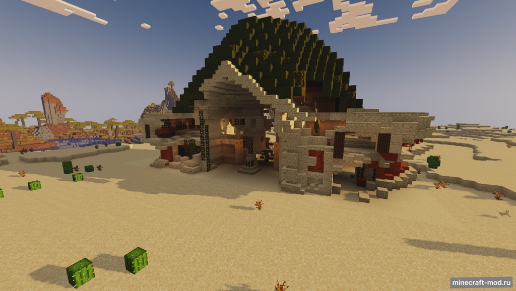 Мод Adventures Structures для Minecraft 1.19.2, 1.18.2, 1.17.1,  ...