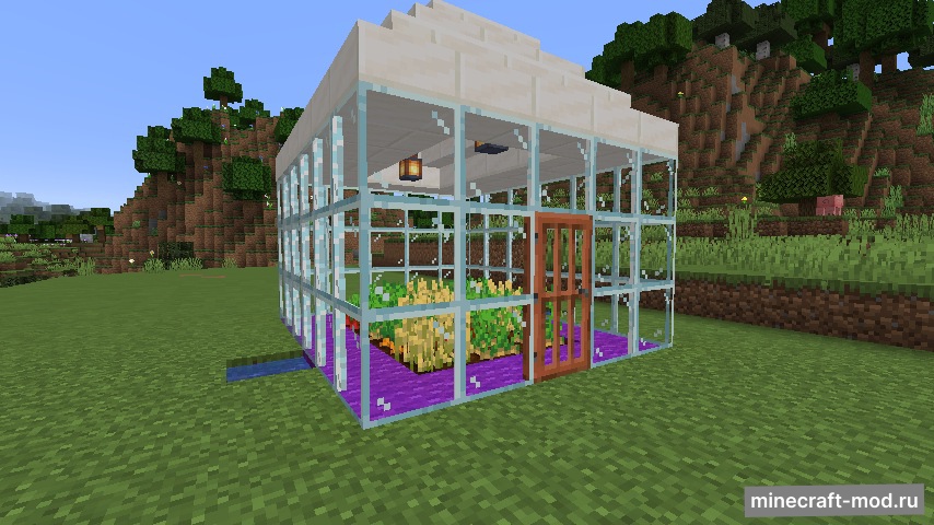 Мод Pane In The Glass для Minecraft 1.19.2, 1.19.1, 1.18.2,  ...