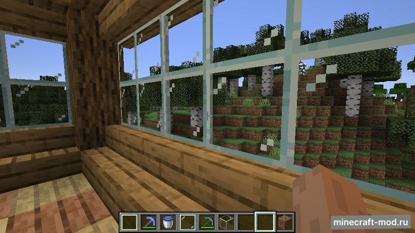 Мод Pane In The Glass для Minecraft 1.19.2, 1.19.1, 1.18.2,  ...