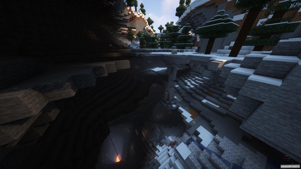Мод CaveTweaks для Minecraft 1.18.2, 1.18.1, 1.18