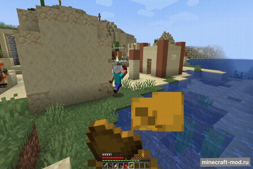 Мод Eating Animation для Minecraft 1.21, 1.20.6, 1.20.4,  ...