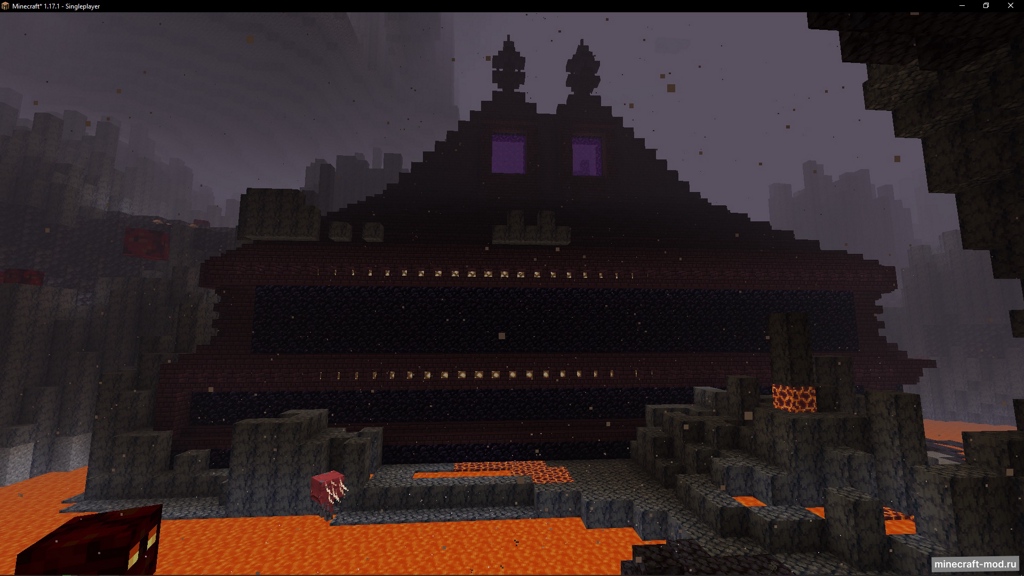 Мод Awesome Dungeon Edition Nether для Minecraft 1.20.1, 1.20, 1.19.4,  ...