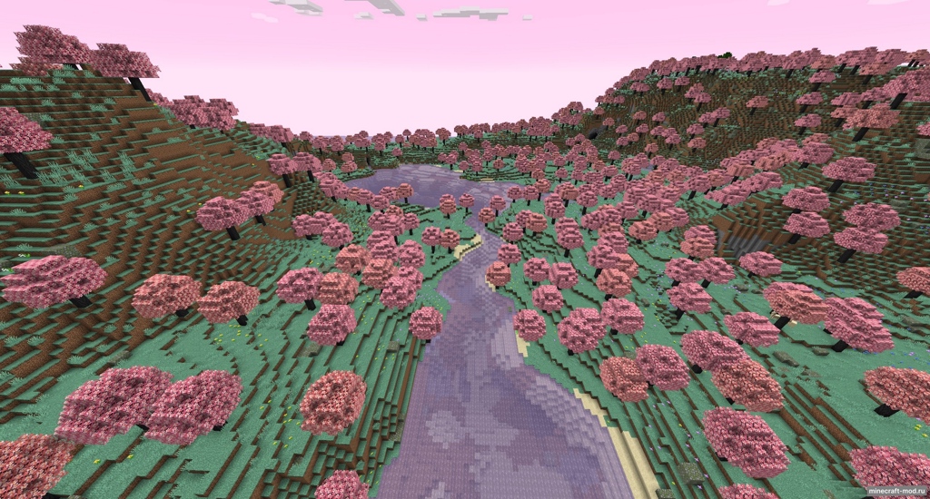 Мод Pink для Minecraft 1.19.4, 1.19.3, 1.19.2,  ...