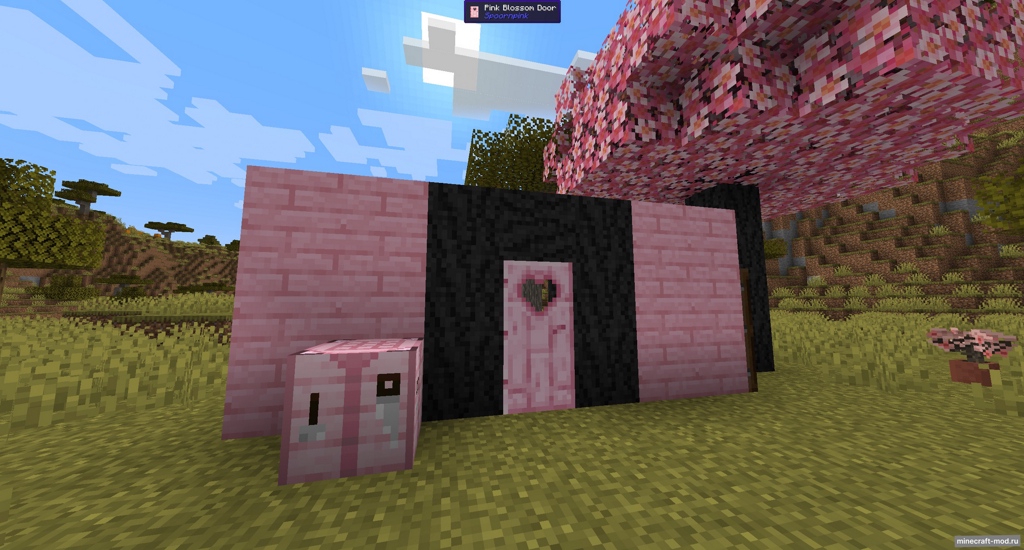 Мод Pink для Minecraft 1.19.4, 1.19.3, 1.19.2,  ...