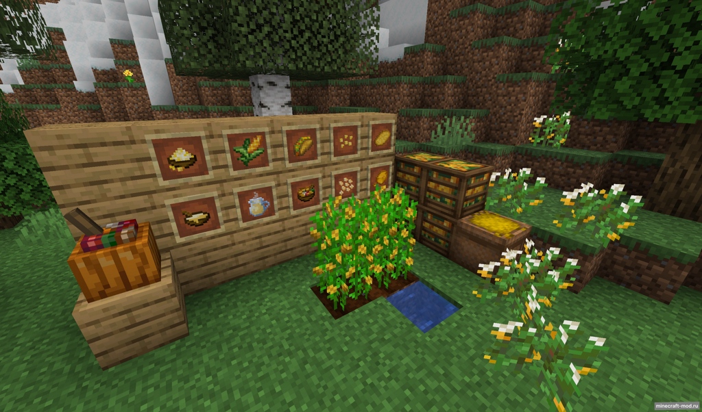 Мод Corn Delight для Minecraft 1.21.1, 1.20.1, 1.19.2,  ...