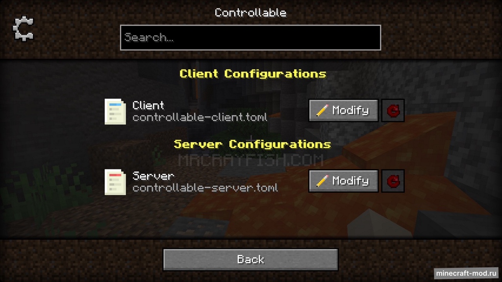 Мод Configured для Minecraft 1.21, 1.20.6, 1.20.5,  ...