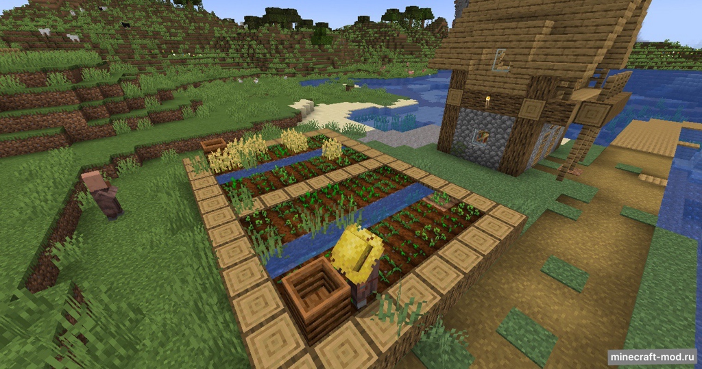 Мод Crops Love Rain для Minecraft 1.21, 1.20.4, 1.20.1,  ...