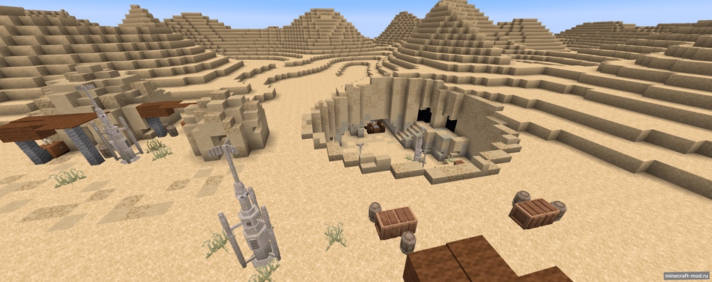 Мод Gаlаxies: Раrzi's Star Wars для Minecraft 1.20.2, 1.20.1, 1.19.4,  ...
