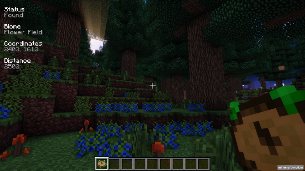 Мод Nature's Compass для Minecraft 1.21.1, 1.21, 1.20.6,  ...