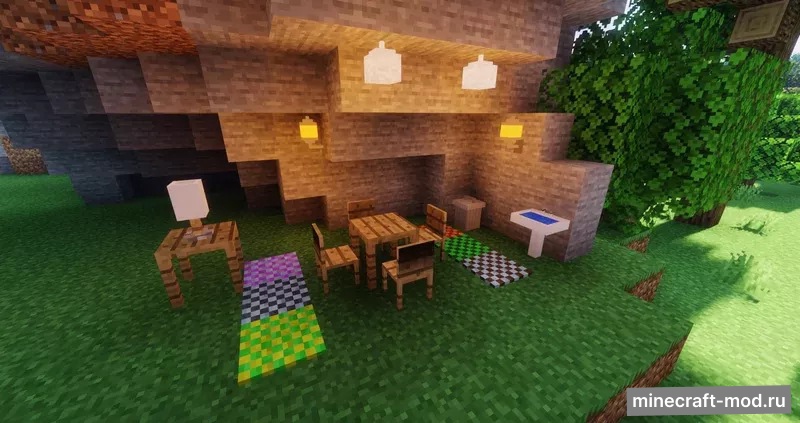 Мод Gussdx decoration для Minecraft 1.20.6, 1.20.1, 1.19.4,  ...