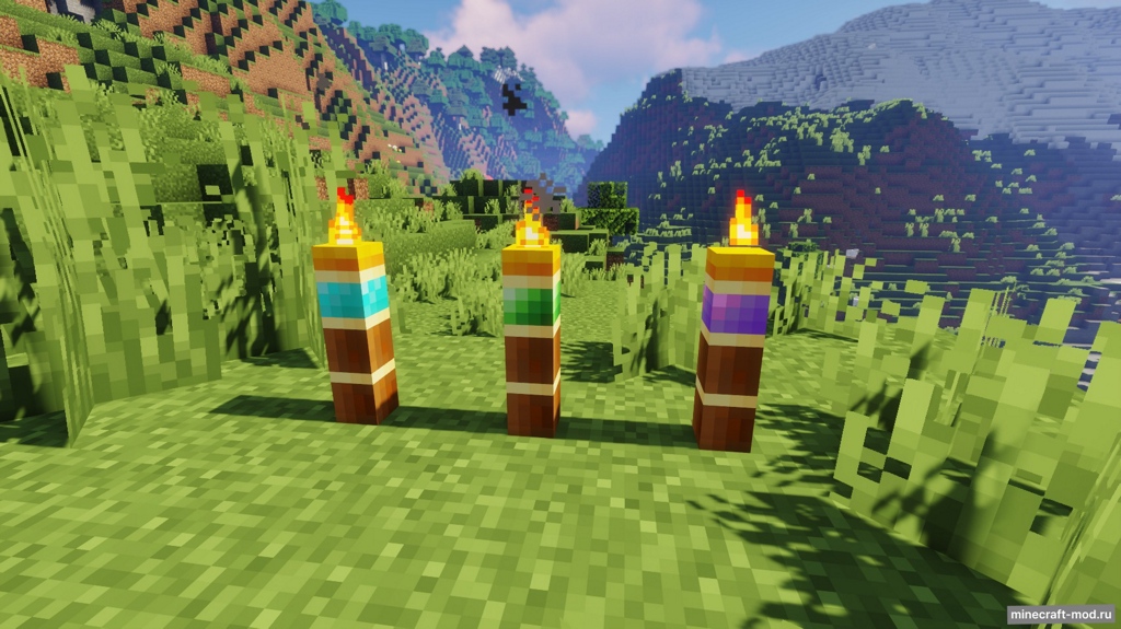 Мод Magnum Torch для Minecraft 1.21.1, 1.21, 1.20.4,  ...
