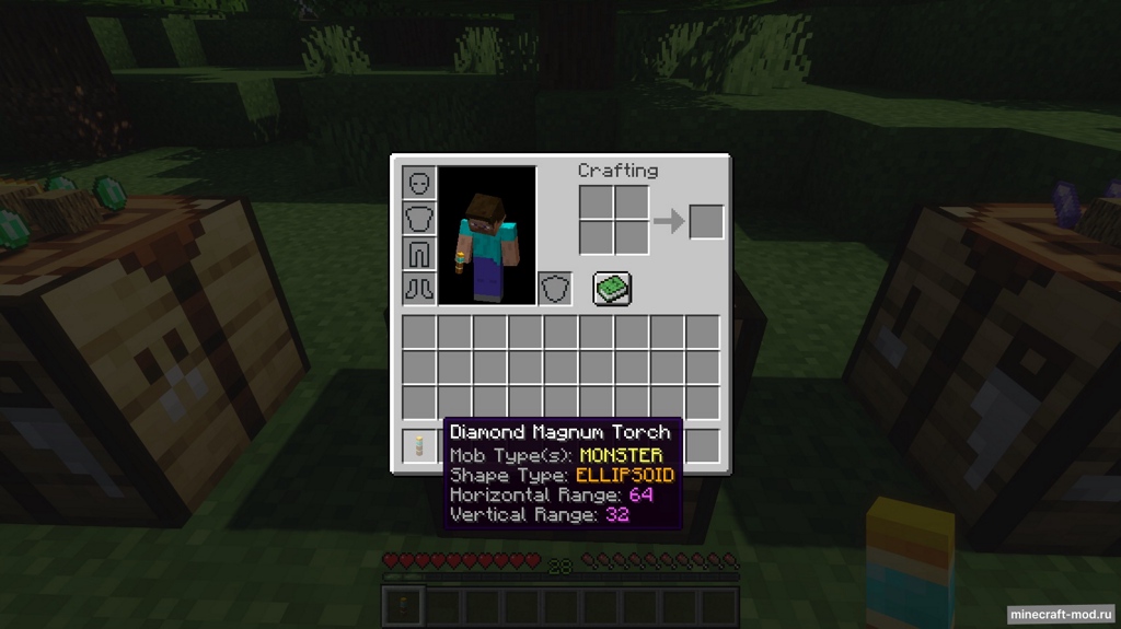 Мод Magnum Torch для Minecraft 1.21.1, 1.21, 1.20.4,  ...