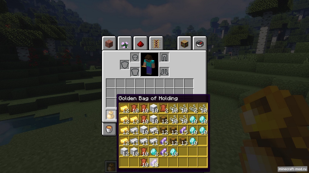 Мод Bag Of Holding для Minecraft 1.21.1, 1.21, 1.20.4,  ...