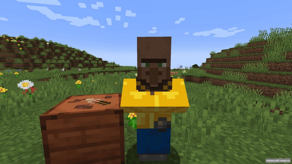 Мод More professions для Minecraft 1.20.1