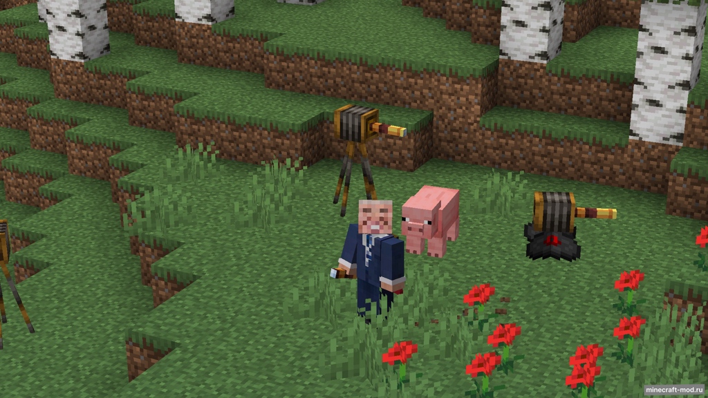 Мод Camera Port для Minecraft 1.21, 1.20.6, 1.20.4,  ...