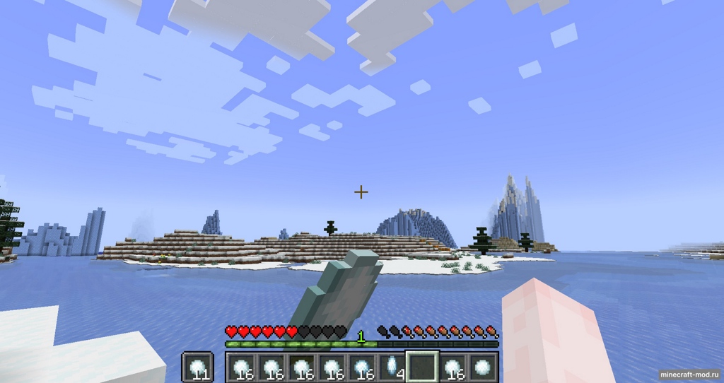 Мод Better Snowball Fight для Minecraft 1.18.2, 1.16.5