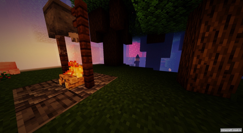 Мод Flowery Structures для Minecraft 1.18.2