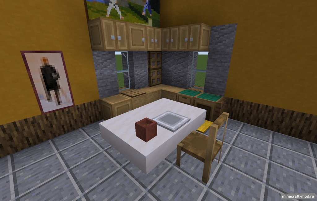 Мод Furniture Frenzy для Minecraft 1.21.1, 1.20.1, 1.18.2,  ...