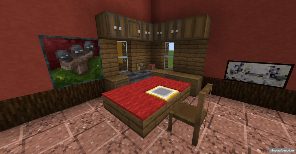 Мод Furniture Frenzy для Minecraft 1.21.1, 1.20.1, 1.18.2,  ...