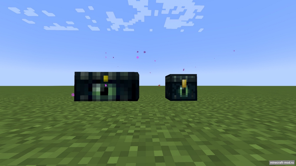 Мод Double Ender Chest для Minecraft 1.21.2, 1.21.1