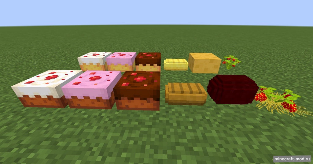 Мод Realistic Bakery Products для Minecraft 1.18.2, 1.17.1, 1.17,  ...