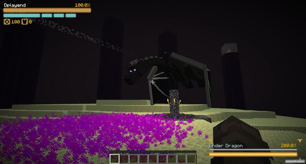Мод Metal Gear Rising HUD для Minecraft 1.18.2