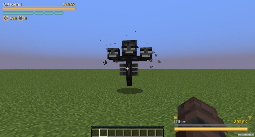 Мод Metal Gear Rising HUD для Minecraft 1.18.2