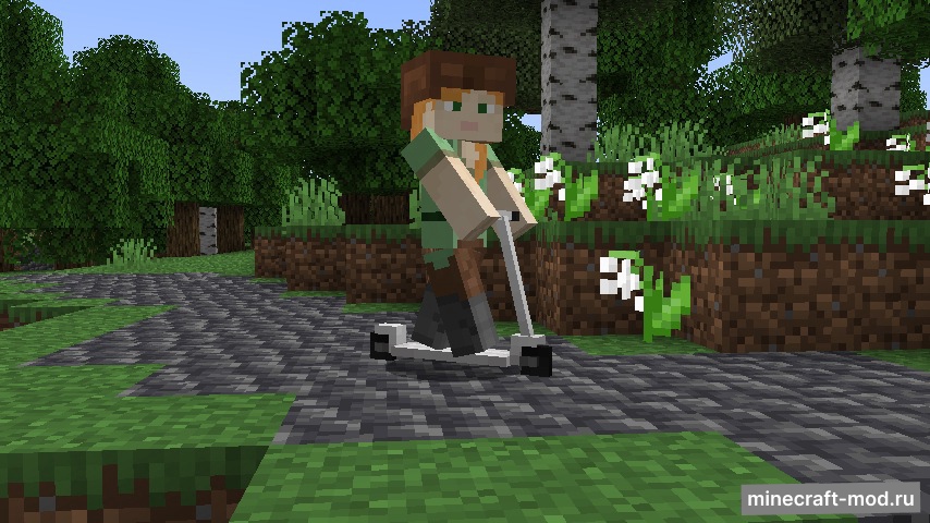 Мод Scooters для Minecraft 1.18.2
