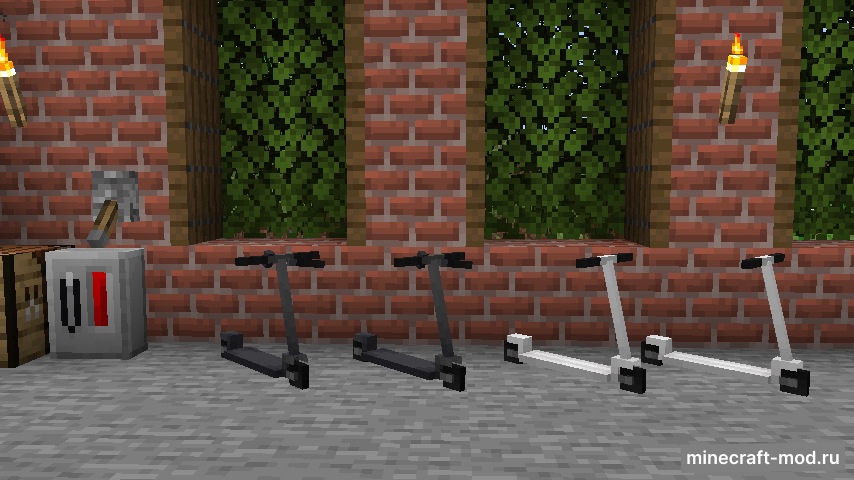 Мод Scooters для Minecraft 1.18.2