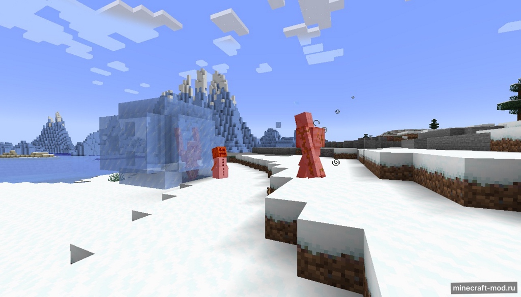 Мод Buffnow Golems для Minecraft 1.18.2 - 1.18.1