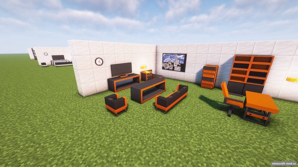 Мод ArknightsFurniture для Minecraft 1.20.1