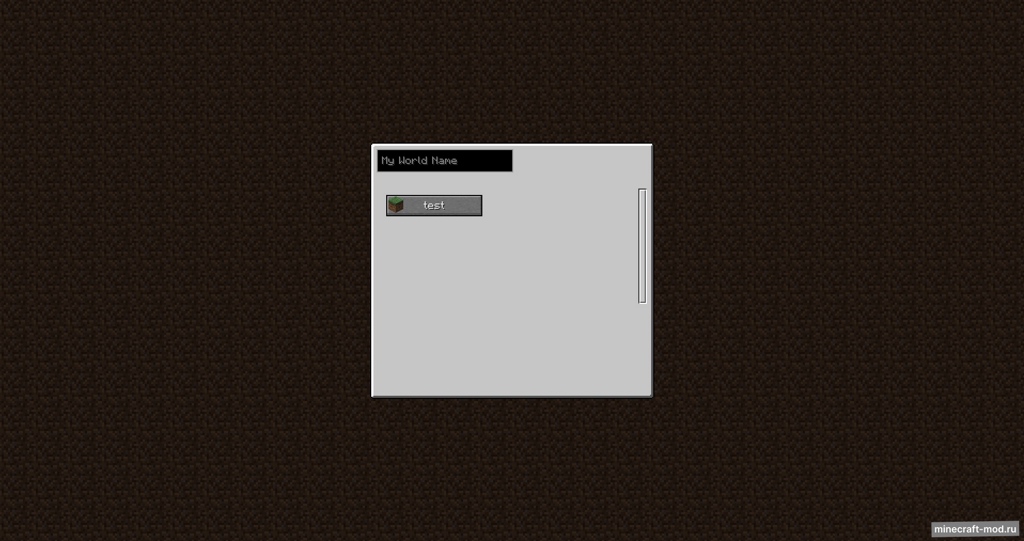 Мод ZIH Template World System для Minecraft 1.20.1, 1.19.4, 1.19,  ...