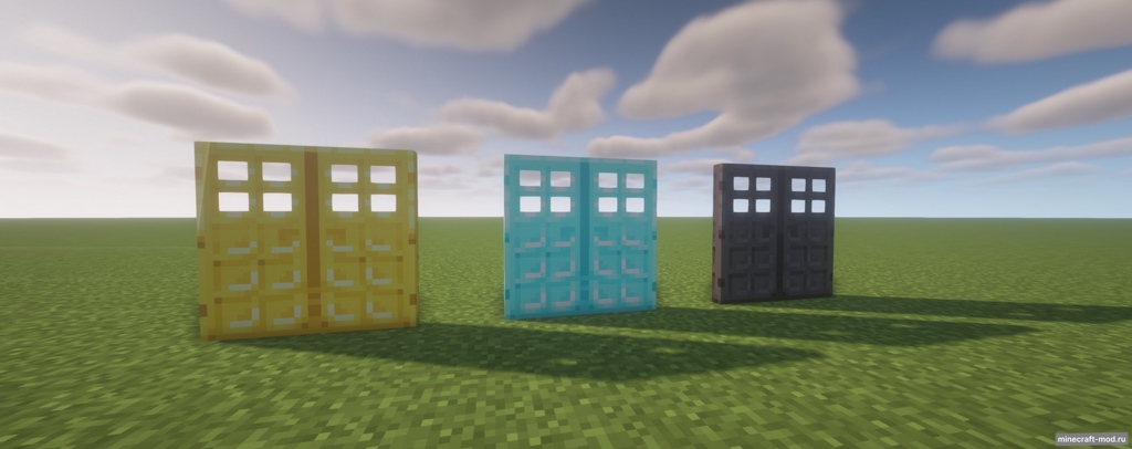 Мод Xtra Doors для Minecraft 1.19.4, 1.19.3, 1.19.2,  ...