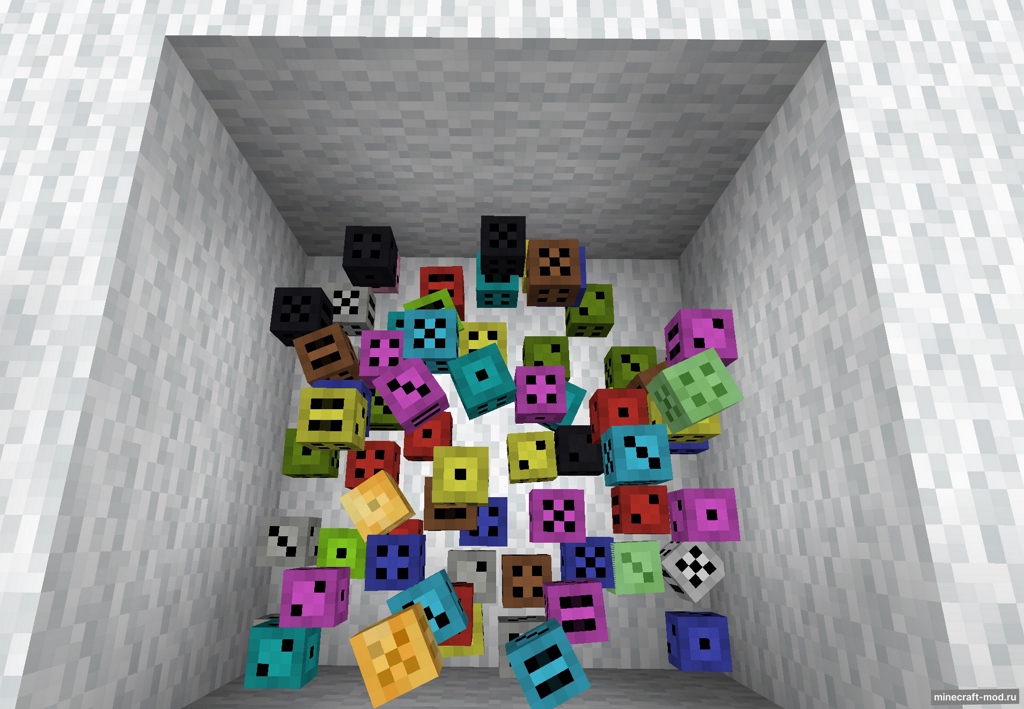 Мод Dice Rebuild для Minecraft 1.21.1