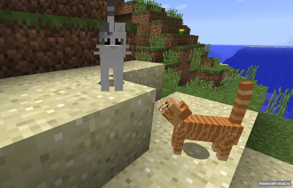 Мод Simply Cats для Minecraft 1.20.2, 1.20.1, 1.19.4,  ...