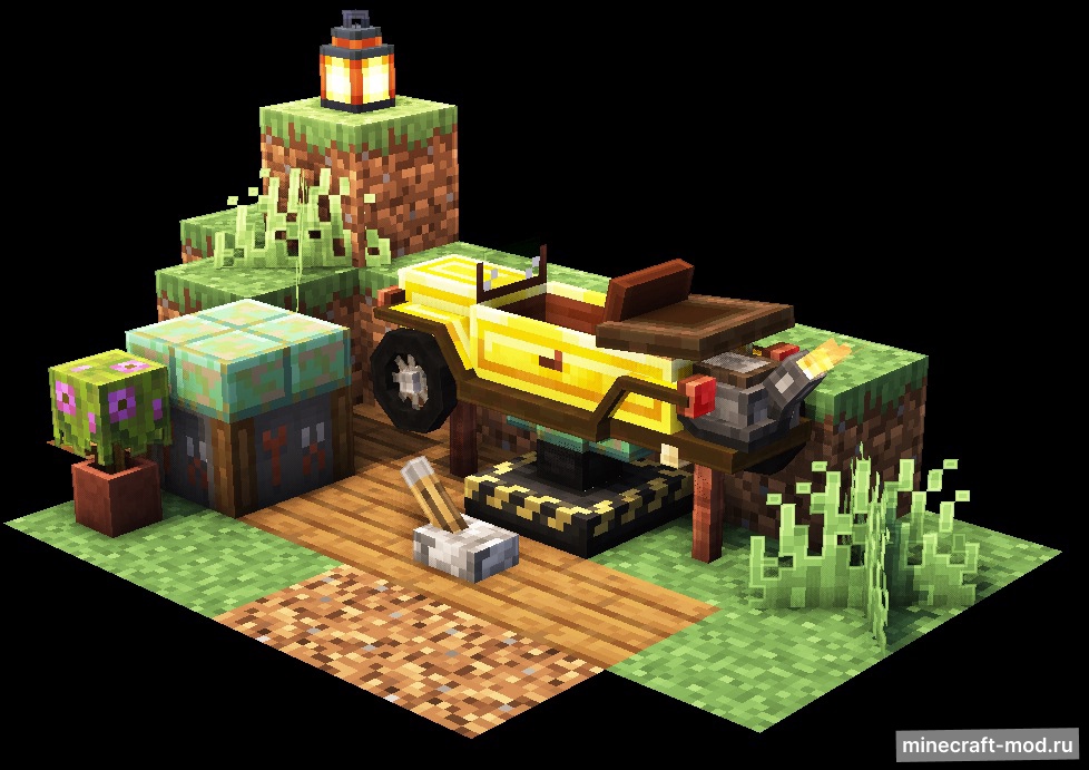 Мод Automobility для Minecraft 1.20.1, 1.20, 1.19.2,  ...
