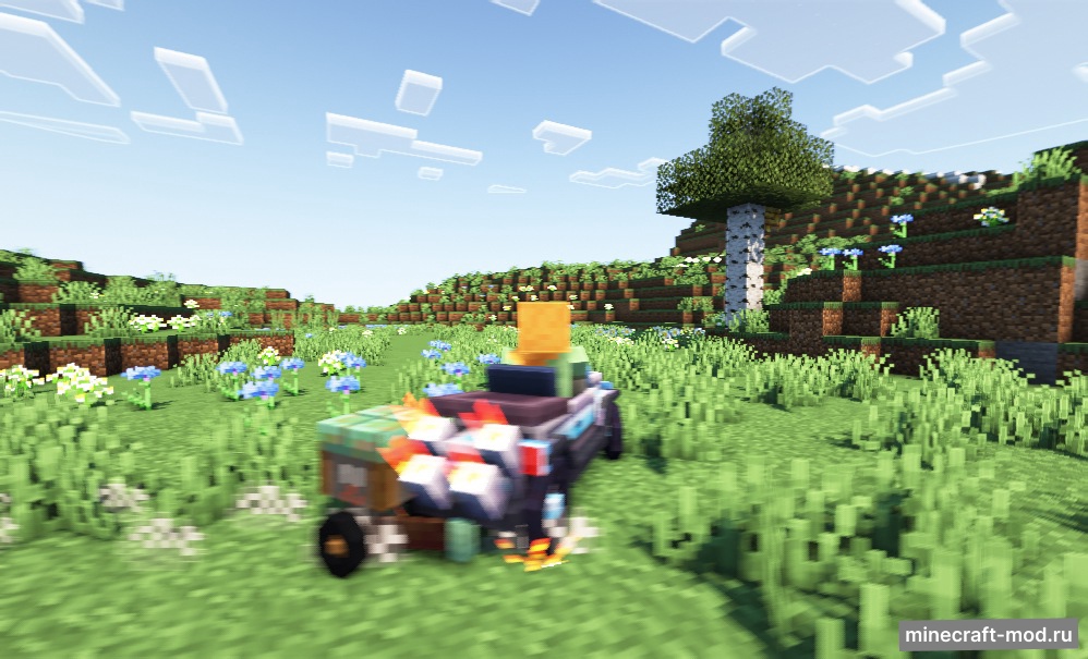Мод Automobility для Minecraft 1.20.1, 1.20, 1.19.2,  ...