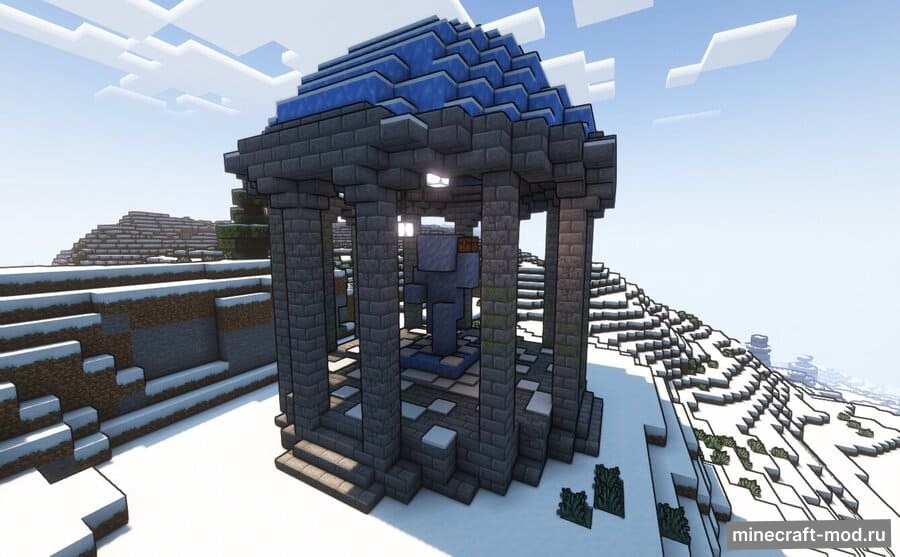 Мод Red's More Structures для Minecraft 1.20.1, 1.20, 1.19.4,  ...