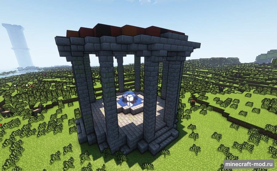 Мод Red's More Structures для Minecraft 1.20.1, 1.20, 1.19.4,  ...