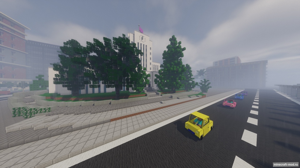 Мод Public Transport для Minecraft 1.19.3, 1.19.2, 1.18.2,  ...