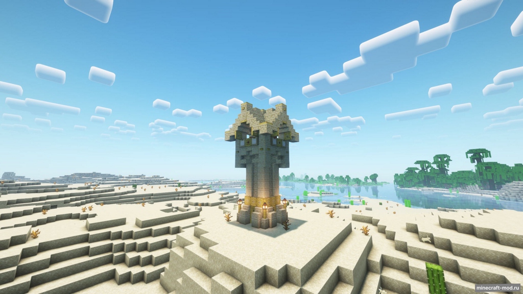 Мод Small Biome Towers для Minecraft 1.21.1, 1.20.6, 1.20.1