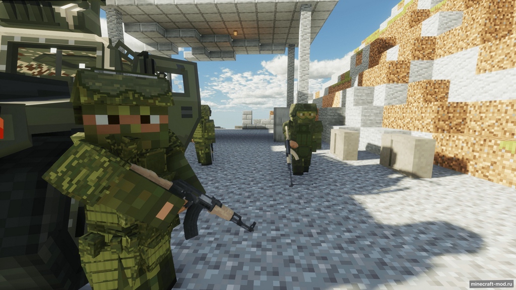 Мод CAPS_Awim`s Tactical Equipment для Minecraft 1.16.5