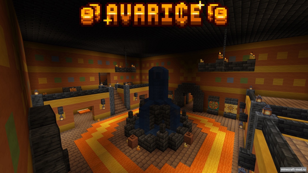 Мод Avarice для Minecraft 1.21.4