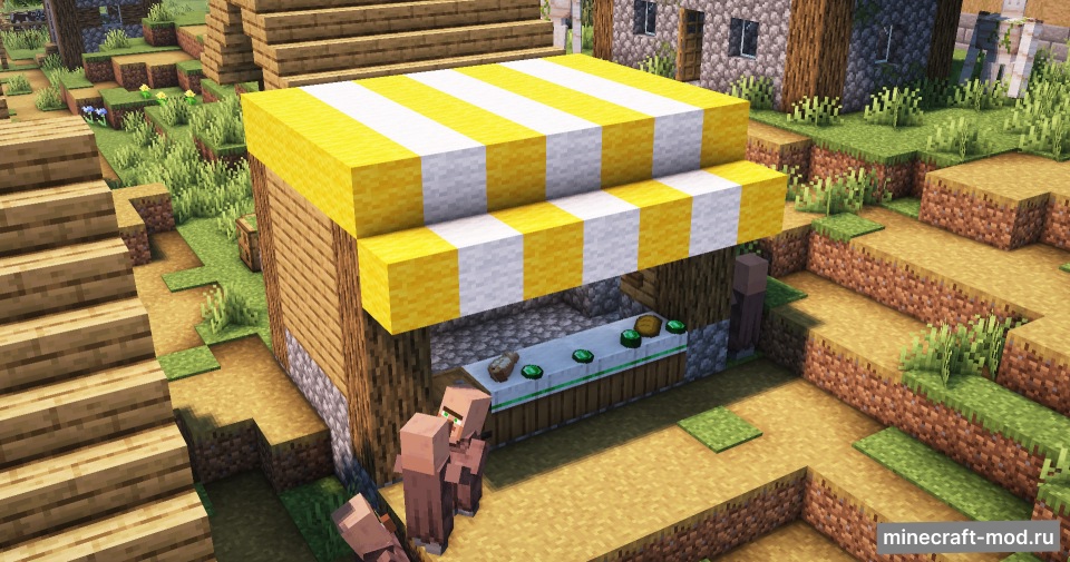 Мод Village Business для Minecraft 1.20.1