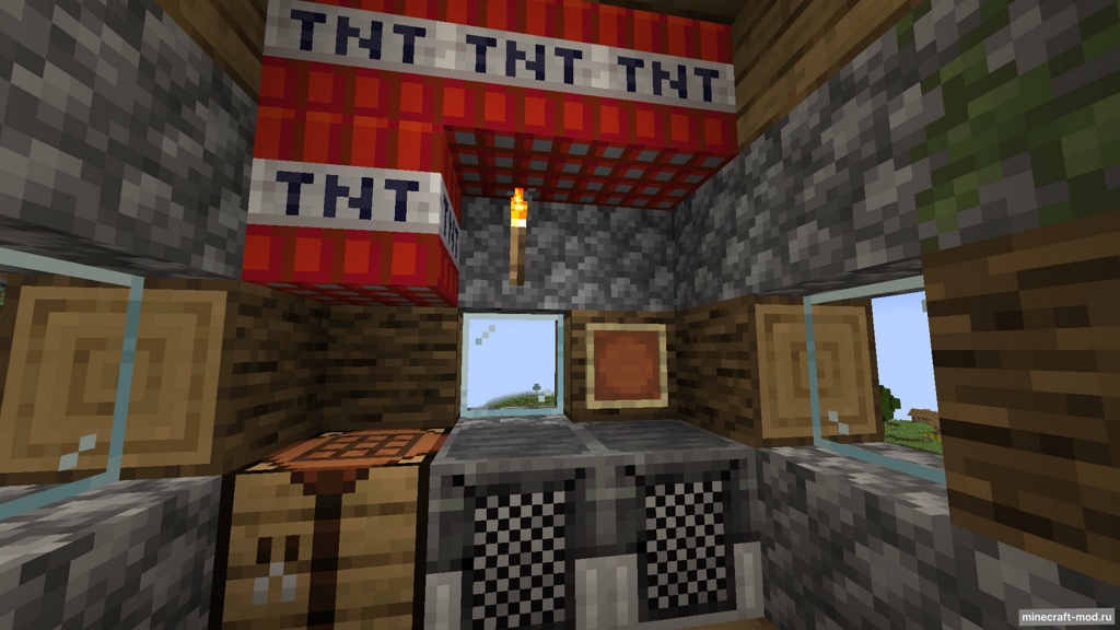 Мод Realistic gunpowder mining для Minecraft 1.20.1 (1.1.1), 1.20.1 (1.1.0)