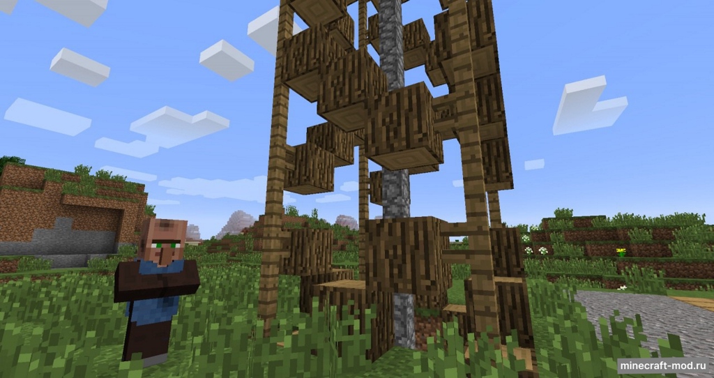 Мод Extended Villages для Minecraft 1.7.10