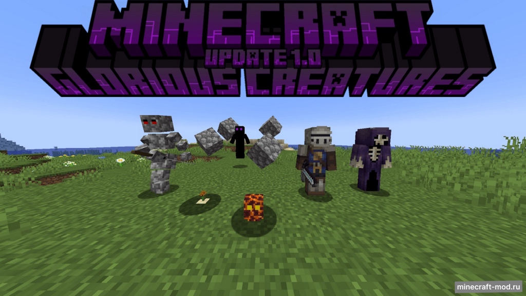 Мод Glorious Creatures для Minecraft 1.20.1