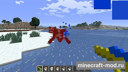 Мод Water Gun для Minecraft 1.7.10, 1.6.2