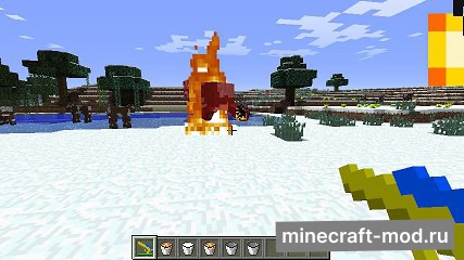 Мод Water Gun для Minecraft 1.7.10, 1.6.2